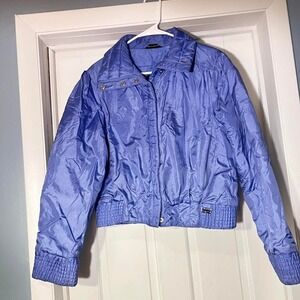 Vintage white stag ski jacket